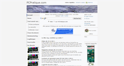 Desktop Screenshot of pcpratique.com
